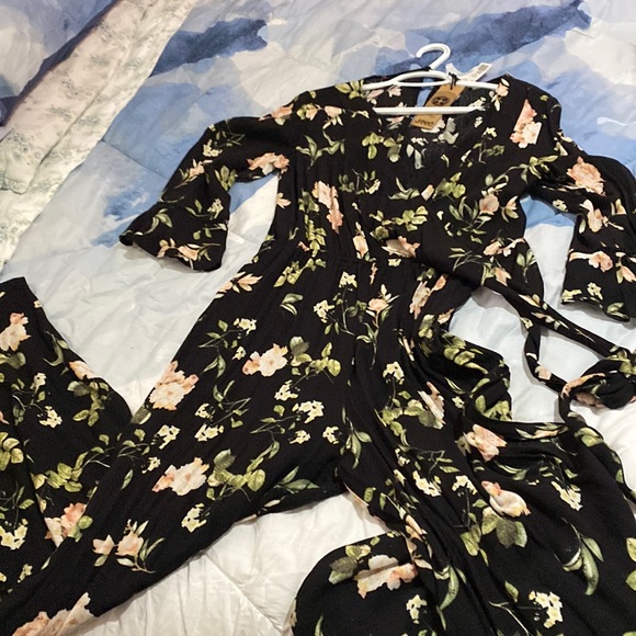 Jasse Pants - Floral jumpsuit